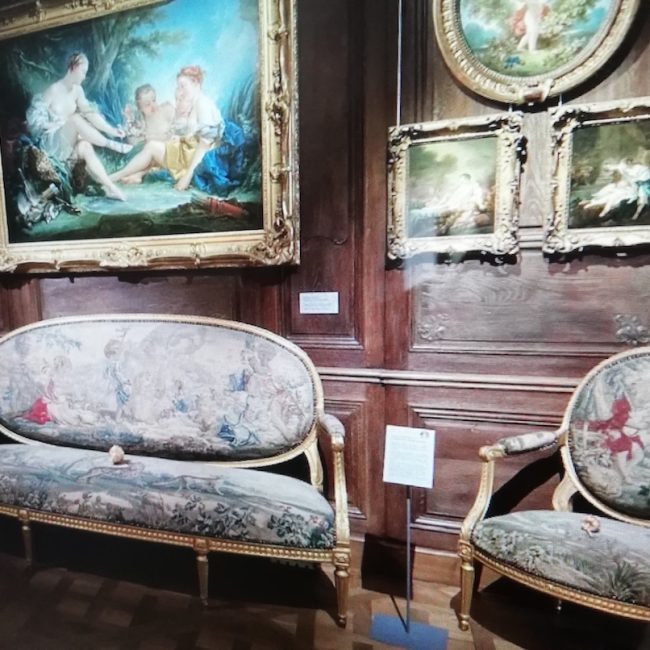 Musée Cognacq Jay, meubles et tableaux du 18ème siècle